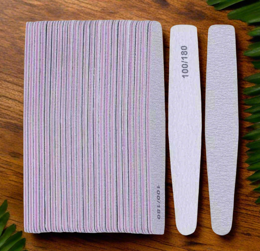 100/80 Emery Boards Nail Art Filer