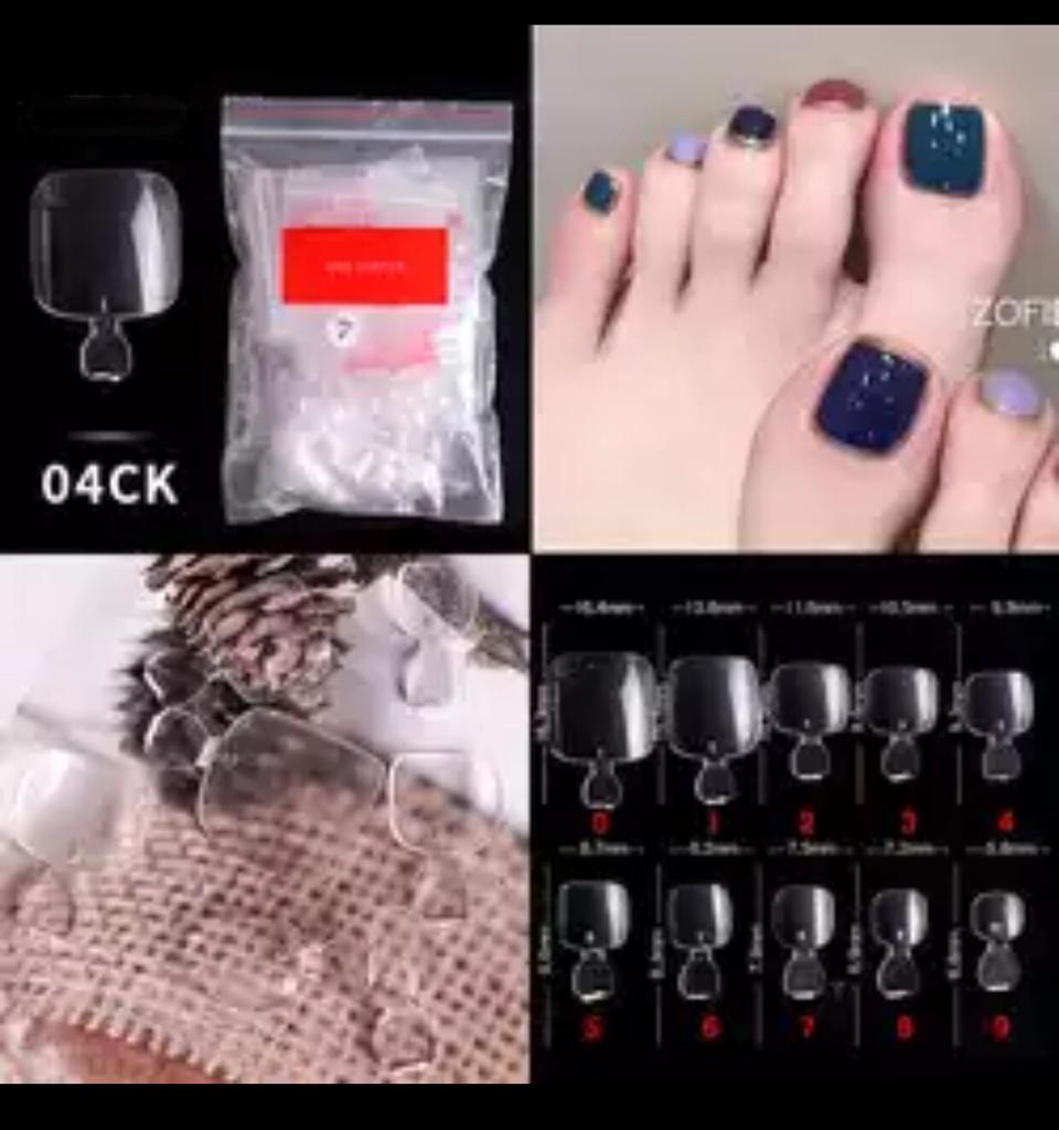 4CK 4NT High Quality Professional Saloon Quality Feet Nails