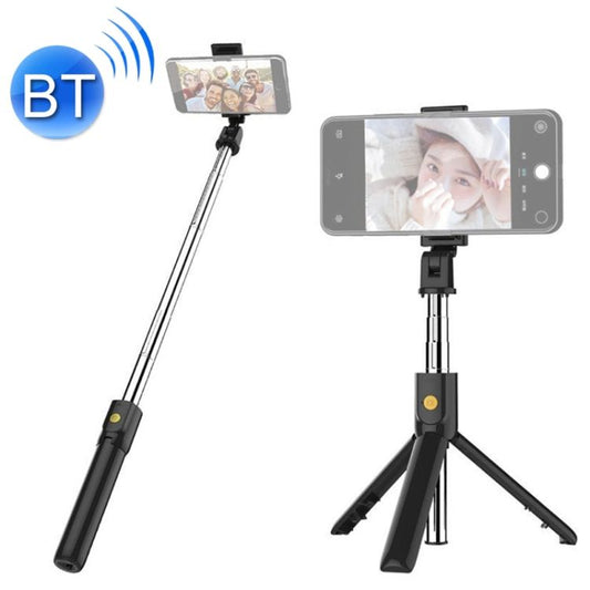 3 in 1 Wireless BlueTooth Selfie Stick cum Tripod Stand with Shutter Remote Control