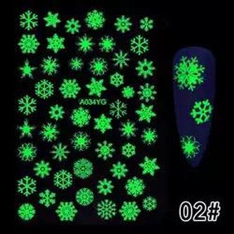 Fluorescent Nail Stickers