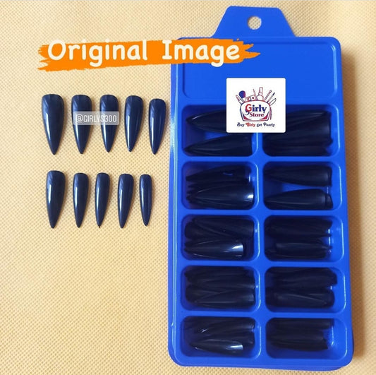 100pcs box 10 sizes Artificial Nails