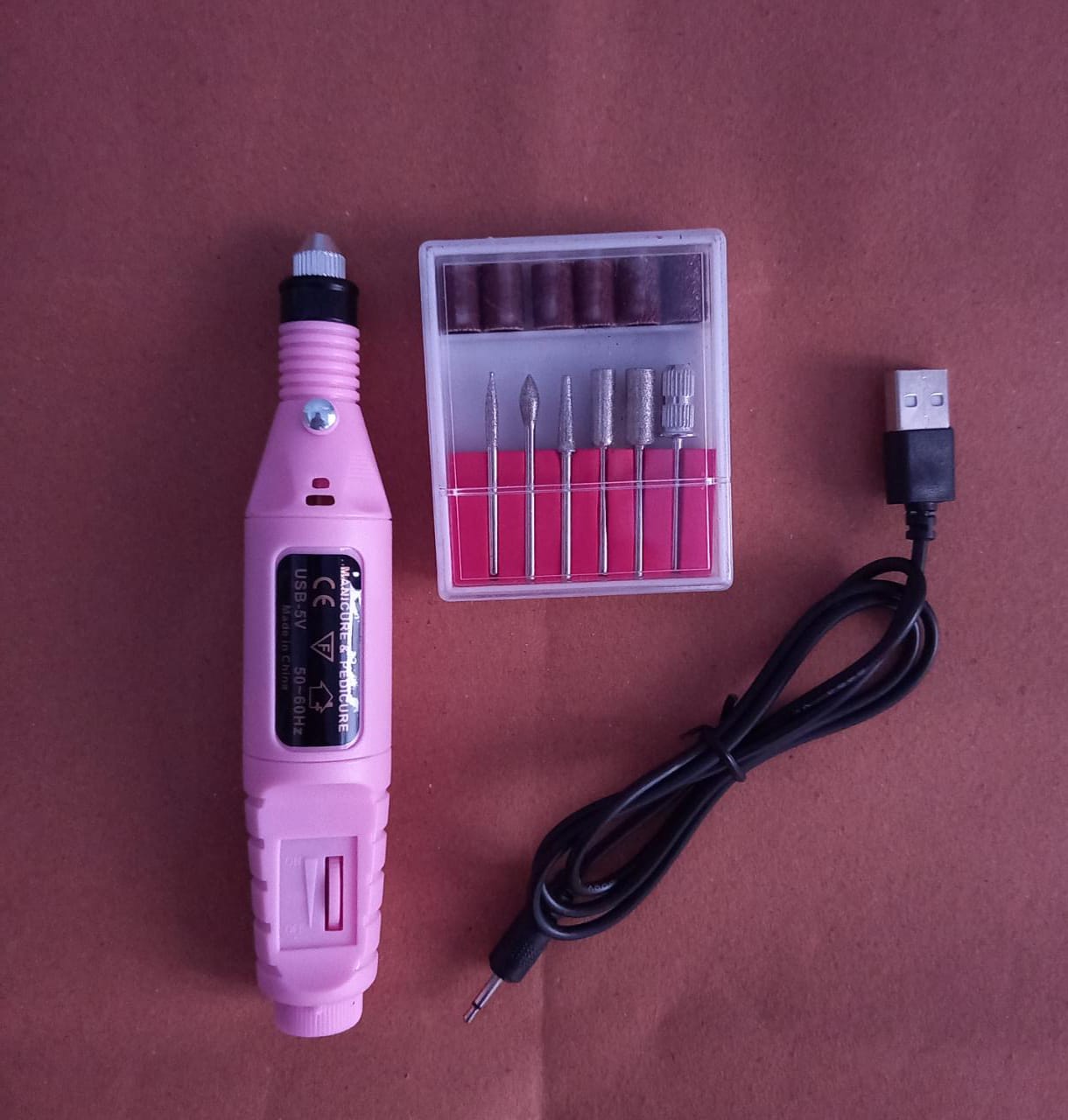 Professional Electric Nail Drill Machine Manicure Pedicure Drill set with bits