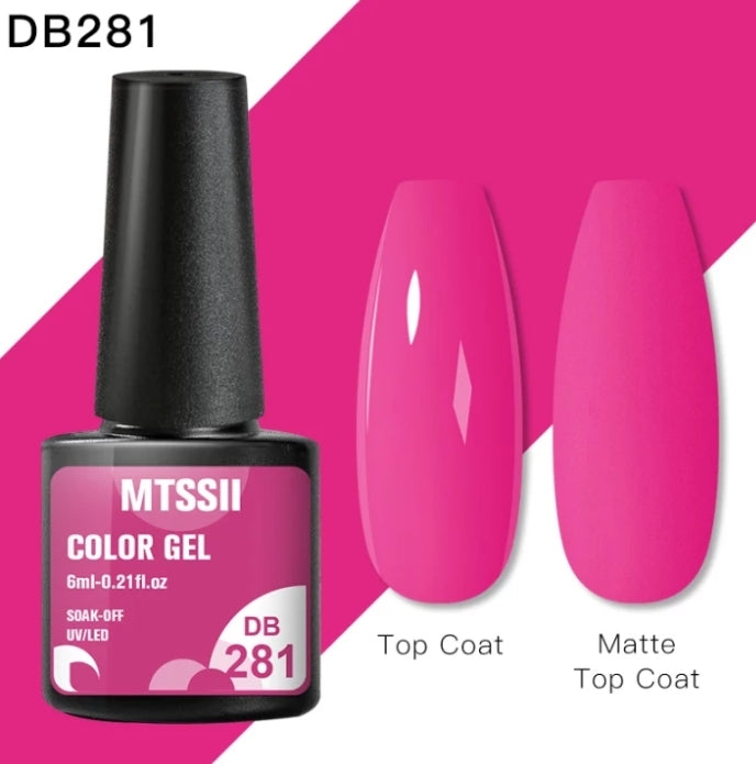 Mtssii 6ml Soak Off UV Gel Nail Polish