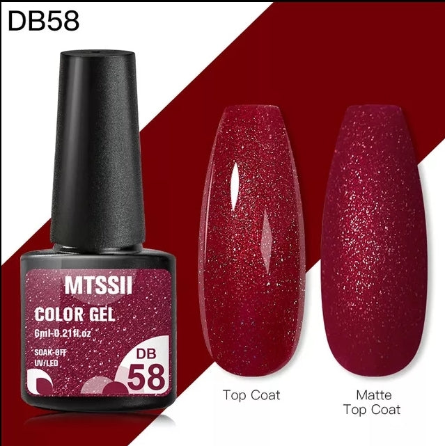 Mtssii 6ml Soak Off UV Gel Nail Polish