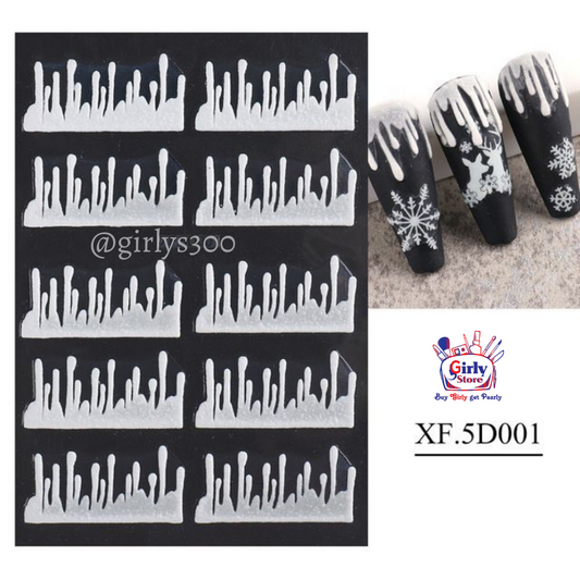 XF FD Series Nail Stickers