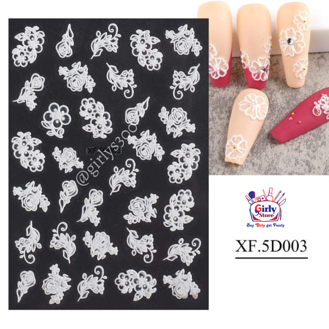 XF FD Series Nail Stickers