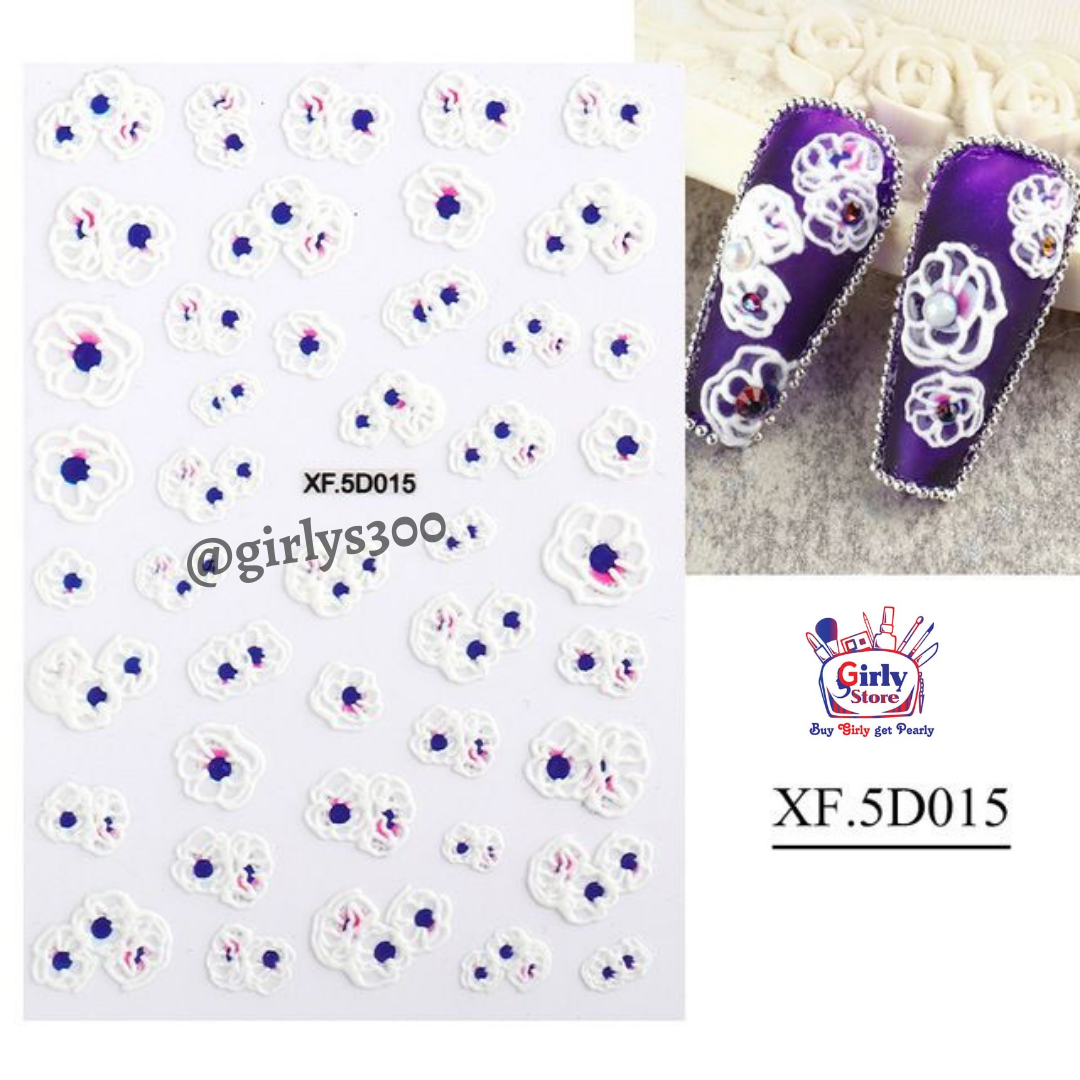 XF FD Series Nail Stickers