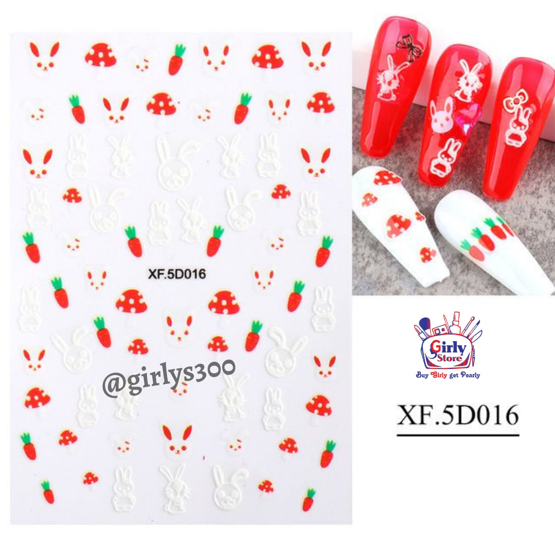 XF FD Series Nail Stickers