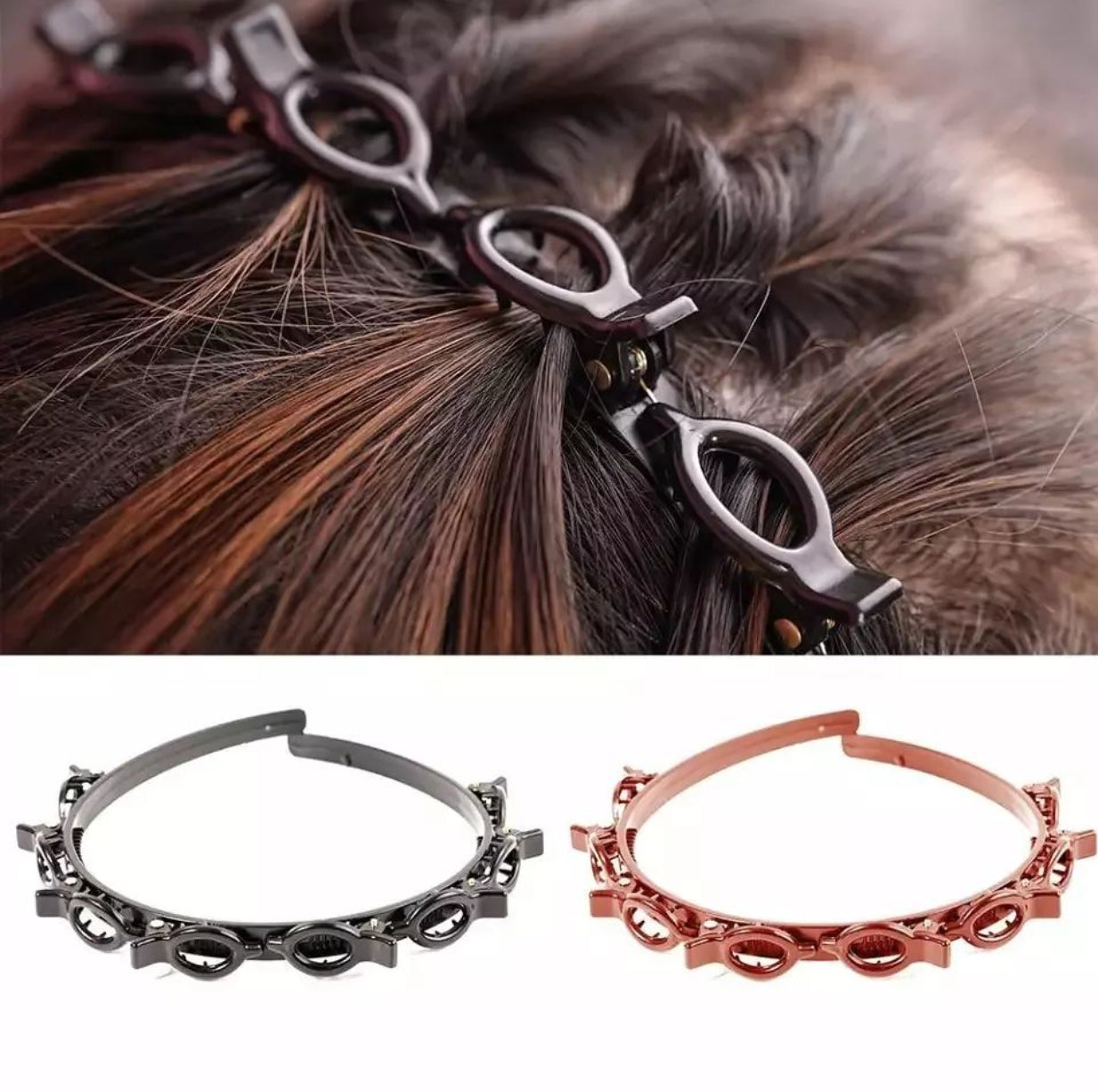 8 Clips/Hairpins Women Headband Beauty Tool Hair Accessories