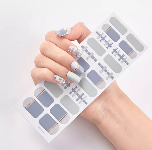 24 Tips per sheet Finger Nail stickers