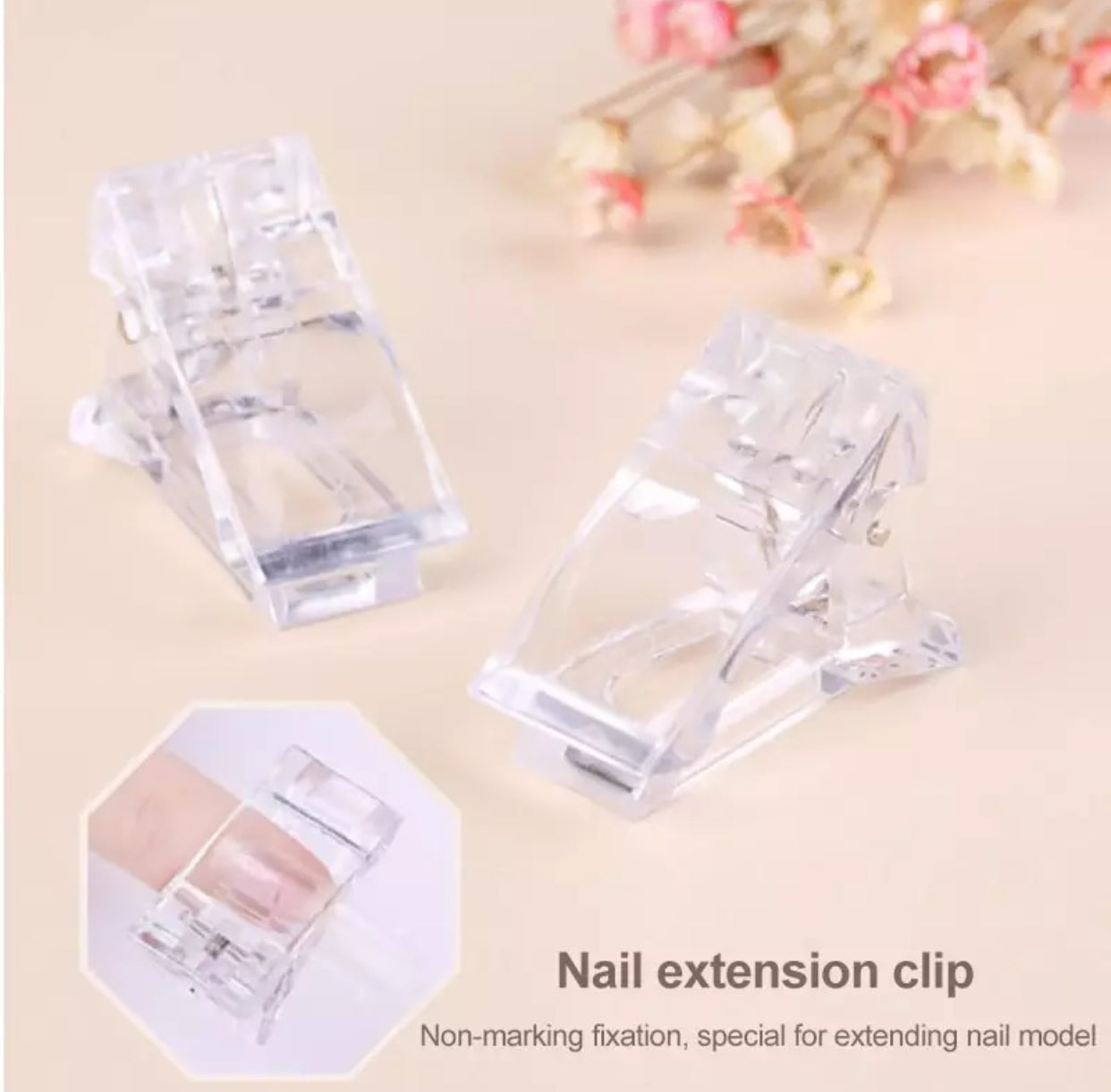 Acrylic Polygel Extension Clips