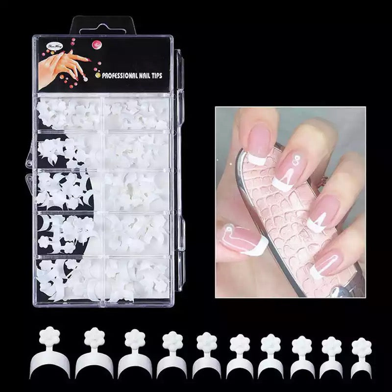 50pcs 10sizes High Quality Professional Saloon Quality Nails 18CK