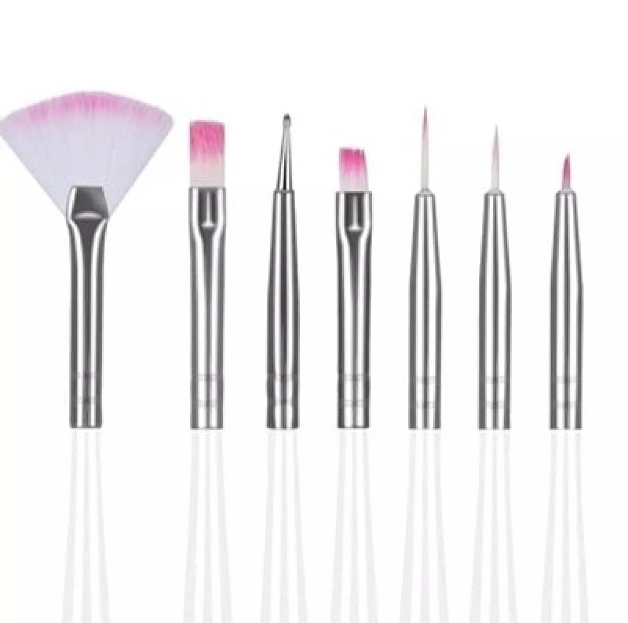 7pcs set Nail Art Brushes Dotting Painting Drawing Lines